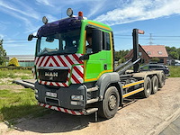 2010 man tgs 35.440 vrachtwagen met container haak - afbeelding 1 van  28