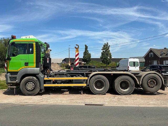 2010 man tgs 35.440 vrachtwagen met container haak - afbeelding 26 van  28