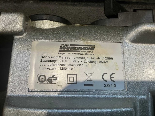 2010 mannesmann 12590 boormachine - afbeelding 3 van  3