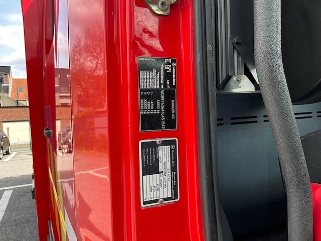 2010 mercedes-benz atego brandweerwagen - afbeelding 20 van  43