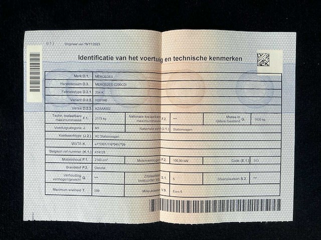 2010 mercedes-benz c200 stationwagen personenauto - afbeelding 26 van  27