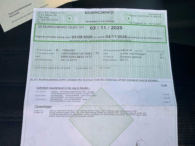 2010 mercedes-benz vito v6 facelift - afbeelding 50 van  57