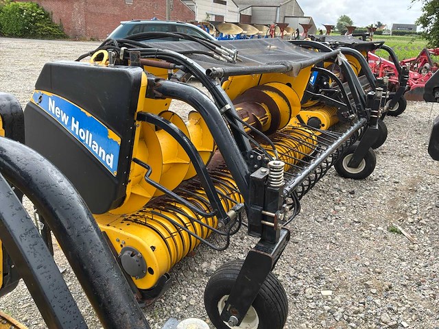 2010 new holland 273 header gras pick-up - afbeelding 3 van  7