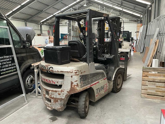 2010 nissan if2a25 vorkheftruck - afbeelding 7 van  13