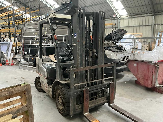 2010 nissan if2a25 vorkheftruck - afbeelding 8 van  13