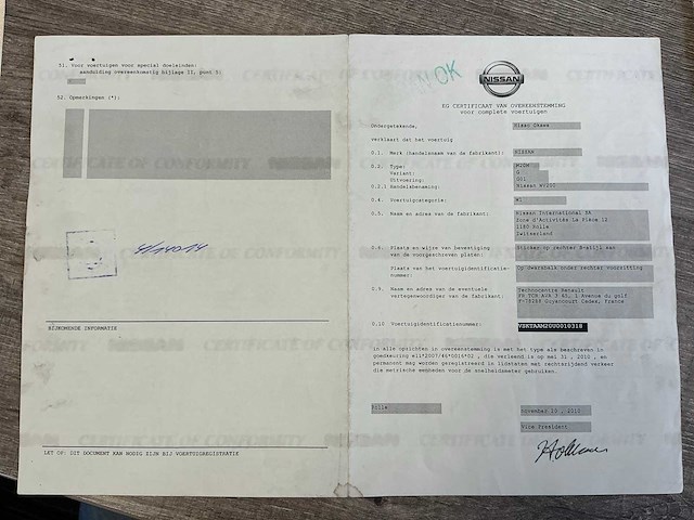 2010 nissan nv200 - afbeelding 21 van  24