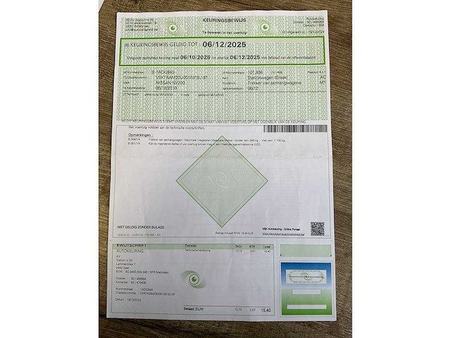 2010 nissan nv200 - afbeelding 23 van  24