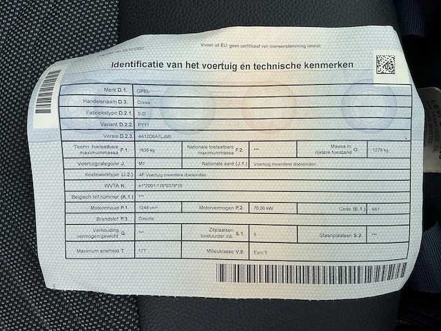 2010 opel corsa - afbeelding 13 van  14
