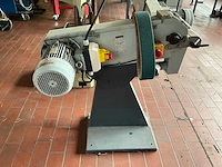 2010 optimum opti bsm 75 y100l-2 bandschuurmachine - afbeelding 1 van  9