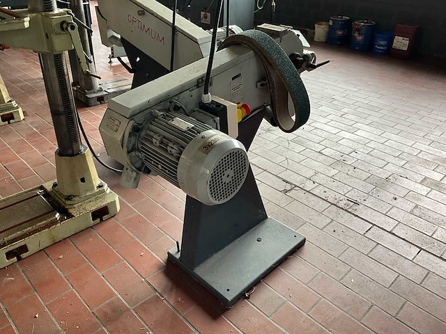 2010 optimum opti bsm 75 y100l-2 bandschuurmachine - afbeelding 2 van  9