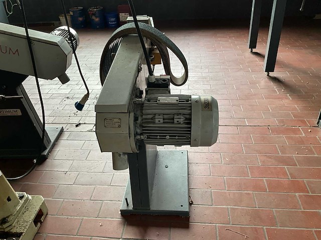 2010 optimum opti bsm 75 y100l-2 bandschuurmachine - afbeelding 3 van  9