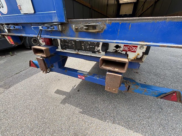 2010 pacton txd339 oplegger - kooiaaptrailer - afbeelding 19 van  25