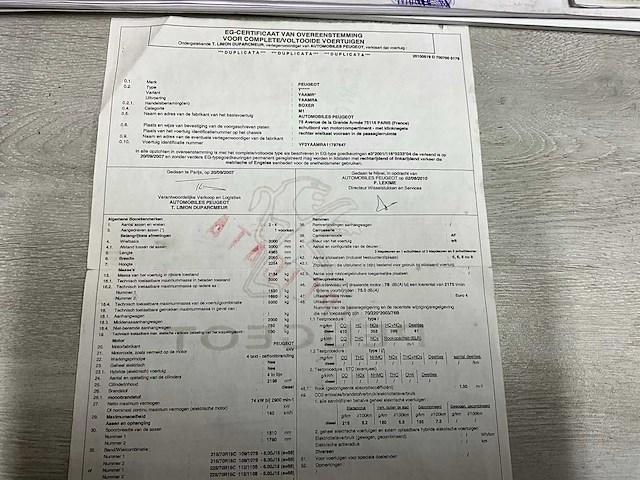 2010 peugeot boxer minibus - 9 personen - trekhaak - afbeelding 44 van  50