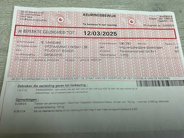 2010 peugeot boxer minibus - 9 personen - trekhaak - afbeelding 46 van  50
