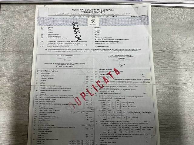 2010 peugeot boxer minibus - 9 personen - trekhaak - afbeelding 36 van  50