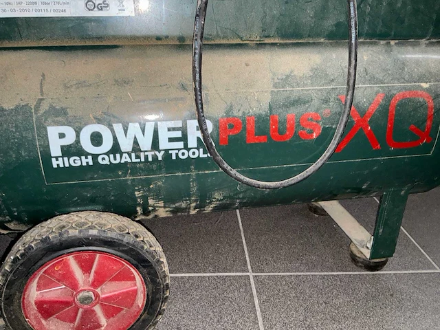 2010 powerplus xq powxq8125 zuigercompressor zuigercompressor - afbeelding 7 van  7