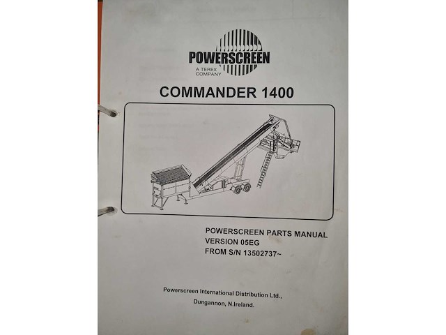 2010 powerscreen commander 1400 mobiele zeefinstallatie - afbeelding 11 van  36
