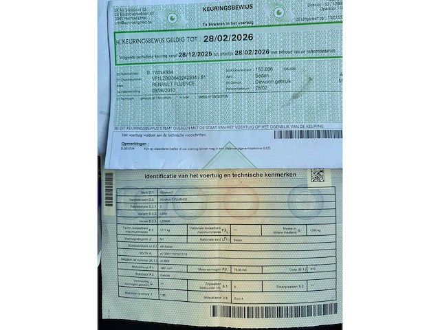 2010 renault fluence personenauto - afbeelding 9 van  17