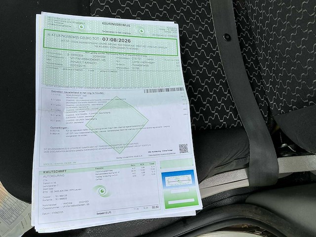 2010 renault kangoo lichte vracht personenauto - afbeelding 21 van  32