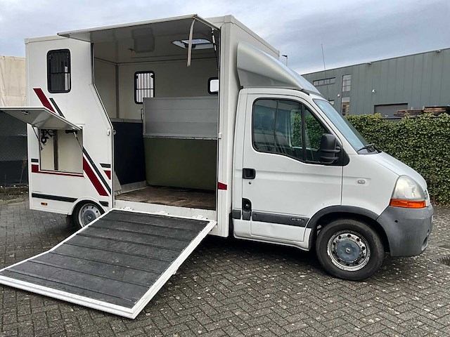 2010 renault master paardenwagen - 2.5 dci 120 pk - 685kg laadvermogen - afbeelding 3 van  54