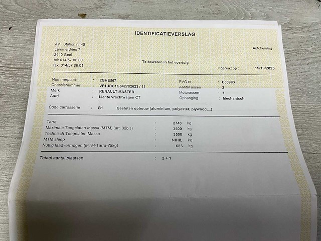 2010 renault master paardenwagen - 2.5 dci 120 pk - 685kg laadvermogen - afbeelding 46 van  54