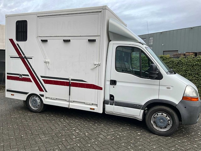 2010 renault master paardenwagen - 2.5 dci 120 pk - 685kg laadvermogen - afbeelding 53 van  54