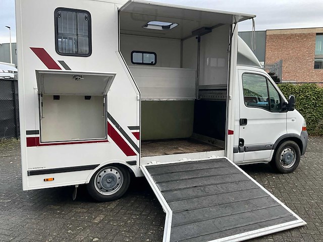 2010 renault master paardenwagen - 2.5 dci 120 pk - 685kg laadvermogen - afbeelding 10 van  54