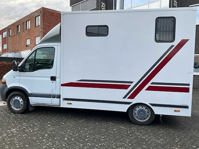 2010 renault master paardenwagen - 2.5 dci 120 pk - 685kg laadvermogen - afbeelding 2 van  54