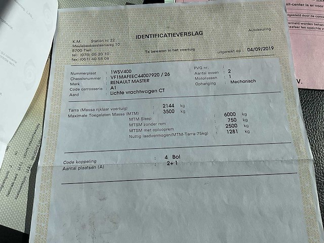 2010 renault master - afbeelding 6 van  10
