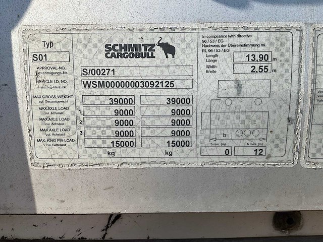 2010 schmitz s01 schuifzijloplegger - afbeelding 19 van  35
