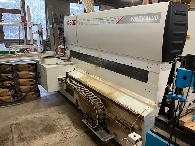 2010 scm windor 20 horizontaal cnc-bewerkingscentrum - afbeelding 30 van  41