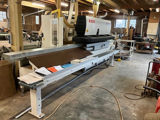 2010 scm windor 20 horizontaal cnc-bewerkingscentrum - afbeelding 6 van  35