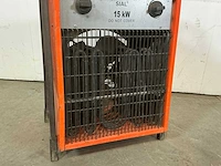 2010 sial / munters rpl 15 ft elektroheater 15kw 400v - afbeelding 3 van  7