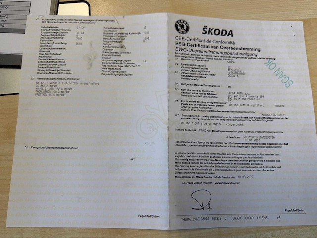 2010 skoda octavia combi 1z - stationwagen - afbeelding 15 van  28