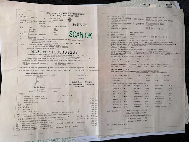 2010 suzuki alto personenauto - afbeelding 6 van  17