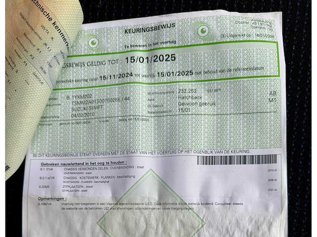 2010 suzuki swift personenauto - afbeelding 10 van  19