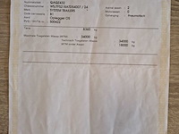 2010 system trailers oplegger 34t - xl - afbeelding 18 van  33