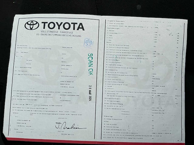 2010 toyota aygo personenauto - afbeelding 18 van  25