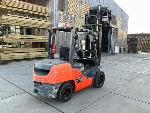 2010 toyota fsv e911a 3.5t vorkheftruck - afbeelding 15 van  15