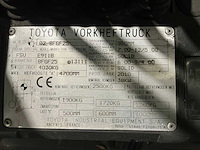 2010 toyota tonero 25 -8fgf25 vorkheftruck - afbeelding 4 van  13