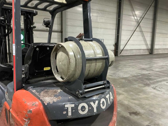 2010 toyota tonero 25 -8fgf25 vorkheftruck - afbeelding 9 van  13