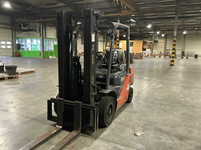 2010 toyota tonero 25 -8fgf25 vorkheftruck - afbeelding 1 van  12