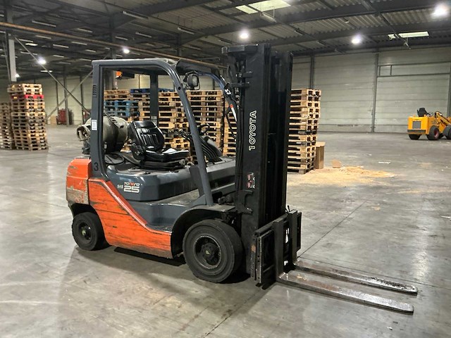 2010 toyota tonero 25 -8fgf25 vorkheftruck - afbeelding 5 van  12