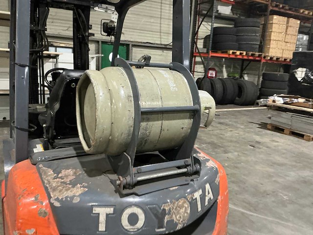 2010 toyota tonero 25 -8fgf25 vorkheftruck - afbeelding 8 van  12