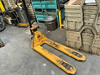 2010 tvh hand hydraulische palletwagen met weegfunctie - afbeelding 1 van  4