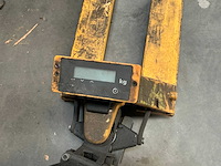 2010 tvh hand hydraulische palletwagen met weegfunctie - afbeelding 4 van  4