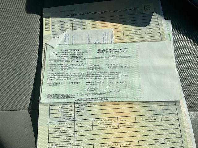 2010 volkswagen crafter 2.5 tdi maxi - afbeelding 21 van  23