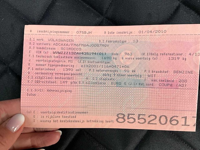 2010 volkswagen scirocco - 58000km - afbeelding 47 van  50