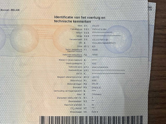 2010 volvo fm hydraulische laadklep - airco - automaat - afbeelding 43 van  57