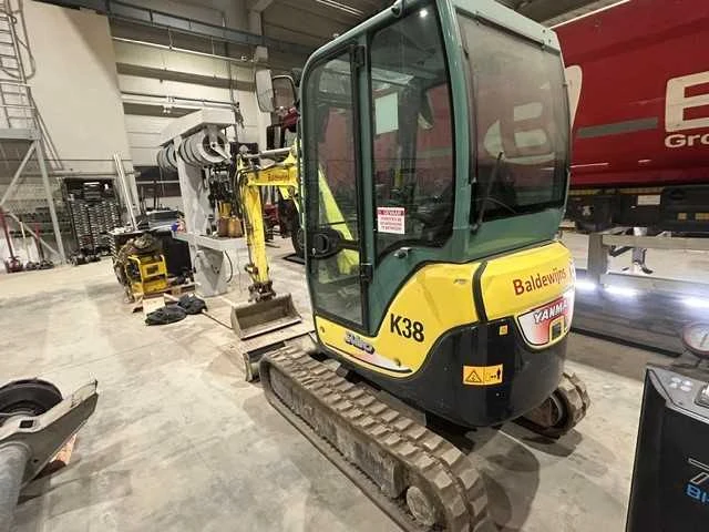2011 - yanmar - sv20 - mini graver - afbeelding 8 van  14